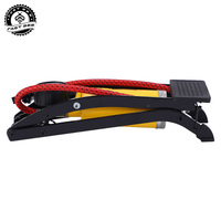 Pompe à pied gonflable légère et portable pour extérieur et intérieur, mini pompe à air pour vélo et ballon, modèle FAST BEE 120-180 PSI, vente en gros directe usine