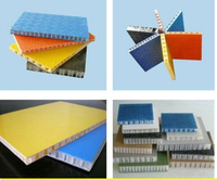 Véhicule récréatif PU PP Fibre de verre XPS Maison Mur-rideau Panneaux sandwich en aluminium épuré Noyau