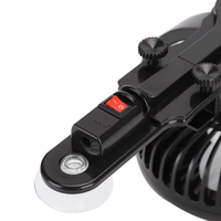 Refroidisseurs d'aquarium Jeneca, ventilateur de refroidissement silencieux pour aquarium, angle de ventilation réglable, refroidisseur avec clip et ventouse, système de refroidissement