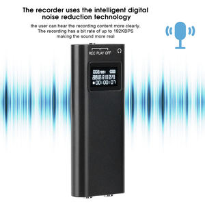 Grabadora de Voz Magnética Q25/WEM49 con Clip, 180 Horas de Grabación, 64 GB, Encriptación por Contraseña, WAV/MP3 - Product Image 4