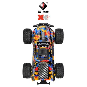 Voiture <span class=keywords><strong>RC</strong></span> Monster Truck 1/10 Wltoys 104016 4WD <span class=keywords><strong>Moteur</strong></span> Brushless Haute Vitesse 55KM/H Véhicule de Course Télécommandé de Qualité Hobby - Product Image 4