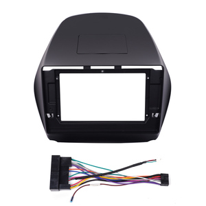 แผงวิทยุ Fascias ขนาด<span class=keywords><strong>2</strong></span> Din 10นิ้ว,สเตอริโอหน้าจอแดชบอร์ดระบบนำทาง GPS สำหรับ Hyundai Tucson IX35 2010-2015 - Product Image 1