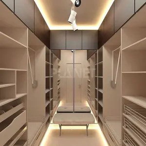 Modern Walkin System Organizer Clothes Cabinet Custom Bedroom Wardrobe Walk In Closet