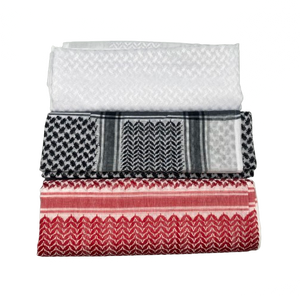 ผ้าคลุมศีรษะเคฟฟียะห์สีแดงและสีขาวแบบดั้งเดิมของซาอุดีอาระเบียสำหรับผู้ชายและผู้หญิง ของแท้จากโรงงาน OEM สำหรับ UAE และตะวันออกกลาง - Product Image 5