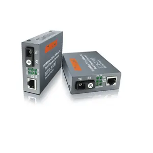 HTB-3100 25KM A/B 10/100Mbps transceiver Single Mode Single Fiber SC Port A 1310nm-TX B 1550nm-RX Fiber Optical Media Converter