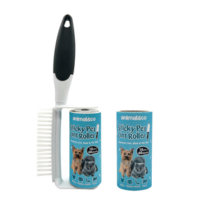 Removedor de pelo de bola redonda reutilizable, ropa portátil, Gel, rodillos de <span class=keywords><strong>pelusa</strong></span>, cepillos, mascotas, gatos, perros, pelo, limpiaparabrisas, recogedor adhesivo - Product Image 3