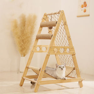 New Large Pet Crawl Kletter rahmen Massivholz <span class=keywords><strong>Cat</strong></span> Grab Column <span class=keywords><strong>Cat</strong></span> Nest <span class=keywords><strong>Tree</strong></span> Umfassende Lieferungen - Product Image 2