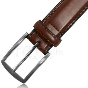 Cinturones de piel de vaca de alta calidad para hombre, estilos casuales de diseñador de lujo, logotipo personalizado, acero, longitud personalizada, Pakistán para pantalones vaqueros - Product Image 6