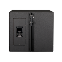 Haut-parleur de ligne passive de 18 pouces de haute qualité 600W, haut-parleur de concert professionnel, caisson de basses