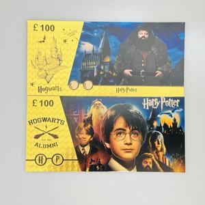 Tarjeta de Billetes de Oro de <span class=keywords><strong>Harry</strong></span> Potter para Niños, Regalos, Recuerdos - Product Image 6