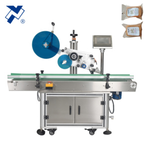 NY-817 công nghiệp tốc độ cao chính xác Máy dán nhãn tự động & máy in ngày cho hộp carton trường hợp Khay phẳng bề mặt bao bì - Product Image 1