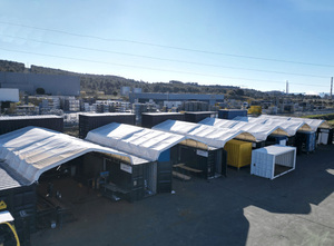 Canada phương Tây 4040 bão Tán lều lốc xoáy nơi trú ẩn thép đỉnh mái nhà vận chuyển <span class=keywords><strong>container</strong></span> hàng đầu mái vòm nơi trú ẩn - Product Image 6