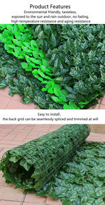 Verde Foglia di Edera Pianta Artificiale Foglie di Erba Recinzione - Product Image 6
