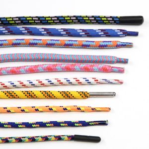 Custom 4mm 5mm Drawtstring Cord Recycled Polyester Drawcord All Eco-friendly Round Cord Dotted Cord Drawstring - Product Image 1