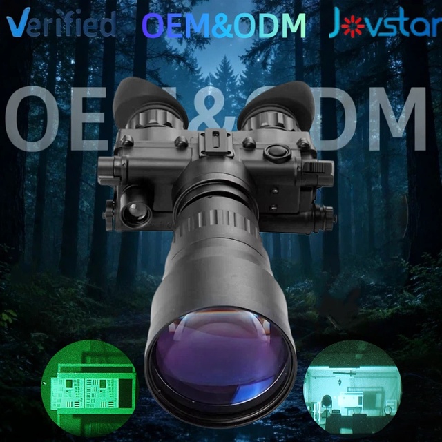 Waterproof 6x Magnification Monocular Low-Light Night Vision Gen 2+/Gen3 IIT 640x480 Resolution 300m Effective Night Vision
