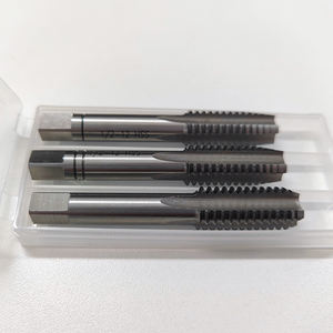 Tarauds à main DIN 352 Tarauds à filetage métrique M3 HSS-G Jeu de 3 pour <span class=keywords><strong>taraudage</strong></span> manuel - Product Image 1