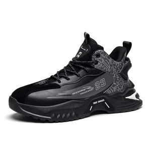 <span class=keywords><strong>Chaussures</strong></span> de sport décontractées légères et respirantes à la mode, vente en gros, plateforme, à lacets, pour hommes - Product Image 3