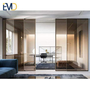 Soundproof Double Glass <b>Sliding</b> Patio <b>Door</b> Waterproof Outdoor Aluminium <b>Door</b> Factory - Product Image 5