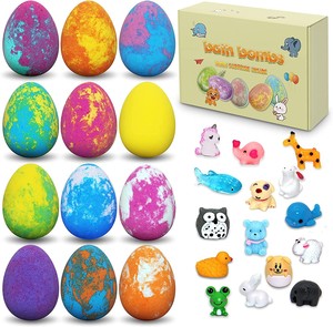 Частная Марка премиум-класса, для ванны, расслабляющее пасхальное яйцо, вдохновляющее, красочная пузырчатая бомба для детей - Product Image 2