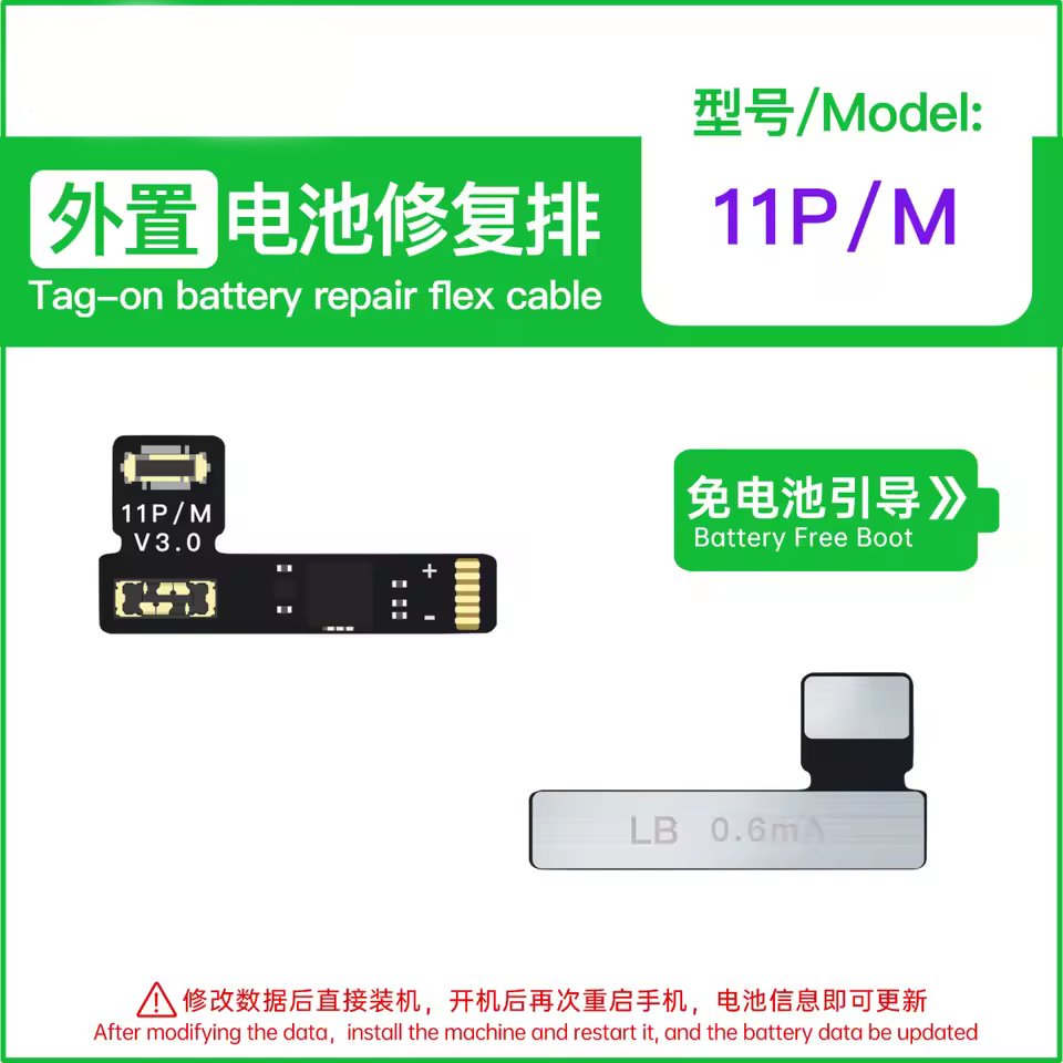 Para el iPhone 11Pro/11PM Batería Flex Cable