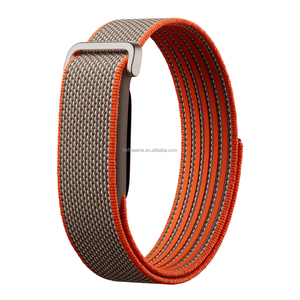 Correa de reloj original de nailon con cierre de gancho y bucle, transpirable, de repuesto, con silicona en el interior, para Google Fitbit Air - Product Image 1