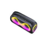 Altavoz LED Super Boombox 3, Altavoz Inalámbrico Portátil para Exteriores con Bluetooth, Altavoz con Asa para el Hogar, 1000 W
