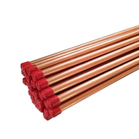 Tube de cuivre sans soudure en gros ASTM B280 C12200 résistant à haute pression pour raccords de climatisation CVC