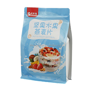 Sac d'emballage alimentaire congelé de légumes imprimés Filets de poisson de fruits de mer personnalisés Poisson avec fenêtre transparente avant Sacs d'emballage préfabriqués - Product Image 3
