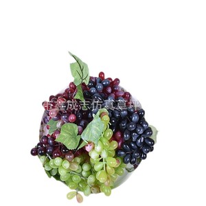 Bouquets de raisins artificiels en plastique, décorations de fruits pour accessoires de photographie, décoration de la maison, haute qualité - Product Image 1
