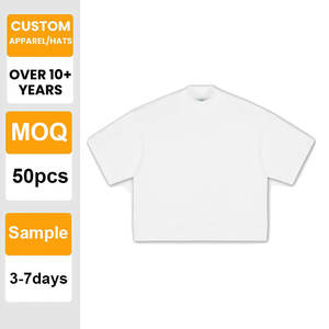 Camiseta Premium con Logotipo Personalizado, Lisa, Gruesa, con Hombros Caídos, 100% Algodón, Impresión al por Mayor, Bordado para Hombre - Product Image 1