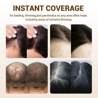 Poudre capillaire NIZO RICK pour retouche des racines, correcteur de cheveux, waterproof, longue tenue, couvrance des cheveux gris, marque privée, pour femmes et hommes