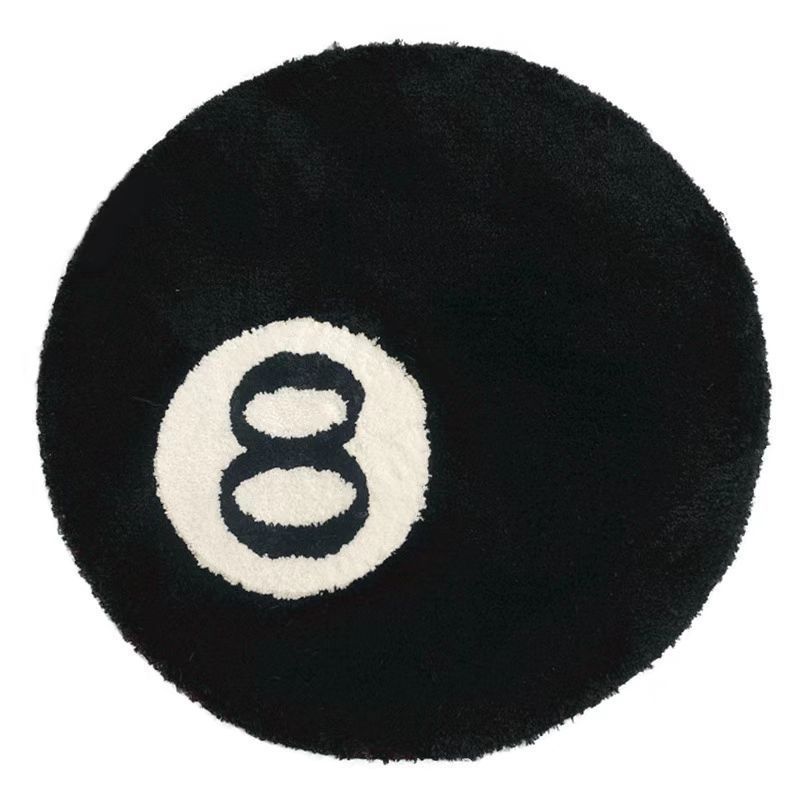 Billard noir huit