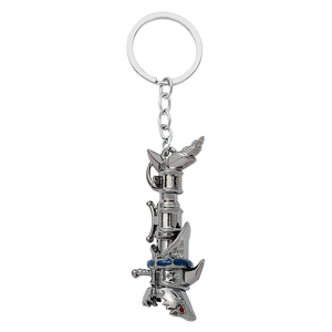 Llavero de Pistola de Jinx de League of Legends, <span class=keywords><strong>LOL</strong></span> Arcane, Suministro de Fábrica, <span class=keywords><strong>Mini</strong></span> Llavero de Pistola de Metal de 7 cm, Llavero 3D Personalizado de Jinx - Product Image 1
