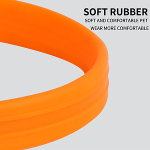 Collar <span class=keywords><strong>LED</strong></span> Recargable de Goma Suave para Perro <span class=keywords><strong>2026</strong></span>, Luces Brillantes Personalizadas Sólidas y Sencillas, Seguridad Nocturna para Caminar, Luz Intermitente Personalizada - Product Image 6