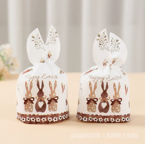 Bolsas de Plástico con Orejas de Conejo de Dibujos Animados para Pascua, para Dulces, Bocadillos, Galletas, Regalos, Bolsas de Embalaje Festivas Desechables, Venta al por Mayor DAMAI - Product Image 2