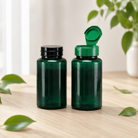 Bouteille vide en PET pour médicaments et compléments alimentaires, idéale pour le stockage de comprimés et de capsules – Vente en gros