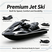 Jet ski 1300cc, bateau à moteur haute vitesse, embarcation personnelle 2 places, scooter aquatique, bateau de sauvetage de luxe à vendre