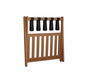 Étagère double en <span class=keywords><strong>bambou</strong></span> au-dessus pour ceinture en nylon en dessous pour la plateforme - Deux en un, rangement familial multifonctionnel, décorations - Product Image 2