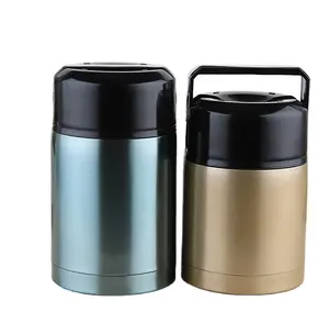 Buy Wholesale China Double Wall Insulated Metal Stainless Steel Vacuum Food  Warmer Lunch Box Thermos Food Flask & Thermos For Hot Food at USD 8.5