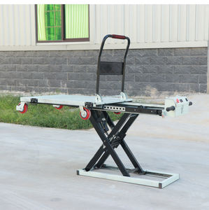 รถเข็นยกไฮดรอลิกไฟฟ้าแบบพกพาชนิดกรรไกร Simrek สำหรับการขนถ่ายบนรถบรรทุก การขนถ่ายสินค้าขึ้นลง - Product Image 6