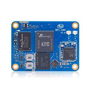 Banana Pi <span class=keywords><strong>Amlogic</strong></span> <span class=keywords><strong>A311d</strong></span> Quad Core Arm Cortex-a73 4G Lpddr4 16G Emmc Minipcie 26pin Soporte Linux Dev Board Computer - Product Image 1