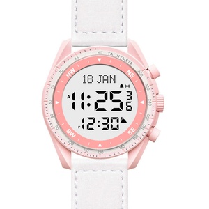 Islamic Gift Qibla Direction Time Reminder Digital Watch Multifunctional Waterproof Watch Ramadan Gift Athan <b>Clock</b> Azan Prayer - Product Image 2