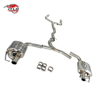 Système d'échappement AMG C43 de haute qualité 2021 W205 3.0L échappement Sport Cat-Back Turbo Valved pour Mercedes Benz coupé