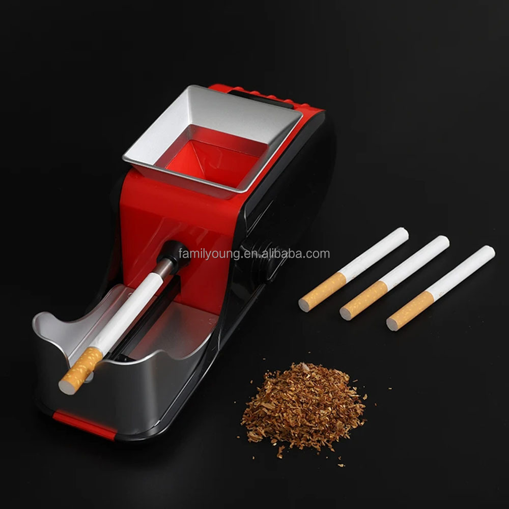 tobacco cigarette roller Electric Cigarette Rolling Machine | Automatic Tobacco Roller for EU & US  Plug