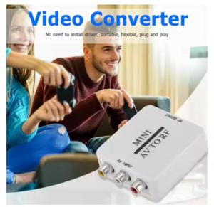 Modulateur AV vers RF à 3/<span class=keywords><strong>4</strong></span> canaux, <span class=keywords><strong>convertisseur</strong></span> RCA composite vers coaxial RF pour jeux rétro, VHS, magnétoscope, DVD vers téléviseur analogique ancien - Product Image 5