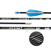 SPG 3.2mm carbone flèche arbre tir à l'arc rectitude 0.003 arc classique palette en plastique pointe en acier inoxydable accessoires professionnels
