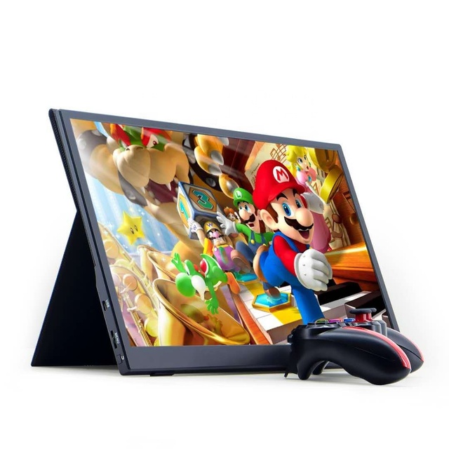 Best Seller of OEM Factory 15.6 Inch FHD 1920*1080P Display Portable Monitor Compatible With TV BOX Smart Phone Laptop Computer