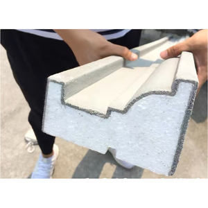 Revêtement de ciment en mousse EPS de style moderne pour <span class=keywords><strong>l</strong></span>'extérieur des bâtiments Moulure de parapet en MDF pour panneaux muraux extérieurs Moulure de colonne pour piliers - Product Image 2