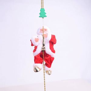Muñeco de Papá Noel Eléctrico con Música y Perlas Móviles, Juguete de Regalo de Navidad, Versión Mejorada Antidesprendible - Product Image 2