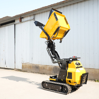 Mini-Dumper Frontlader Raupenlader EURO 5 Selbstladender Kleiner Raupen-Dumper 500kg 800kg